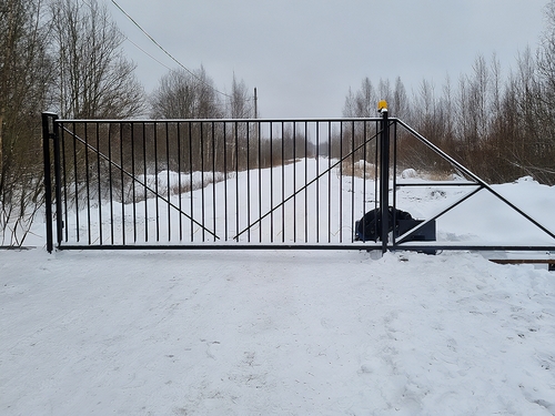 Ворота с электроприводом