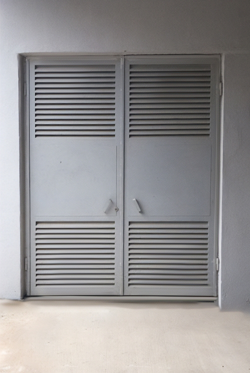 Ворота с вентиляцией